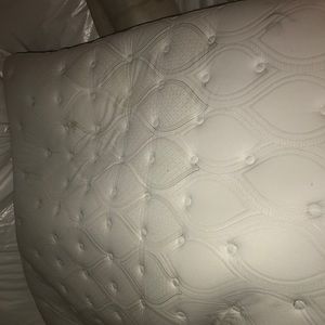 This mattress is practically new w/ box springs